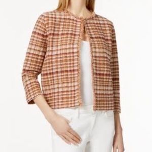 Weekend Max Mara Tilly Fringe-Trim Jacket